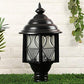 ELIANTE - Black Metal Outdoor Gate Light - 105-MED - by Jainsons Lights - Without Bulb | by Jainsons Lights