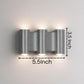 Eliante Up-Down Outdoor Wall Light – Grey, 3-Way (42473-3-7W-WW-GREY)