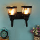 ELIANTE Uncanny Iron Wall Lights Black for Living Room, Bedroom, Dining Room, Kitchen | by Jainsons Lights