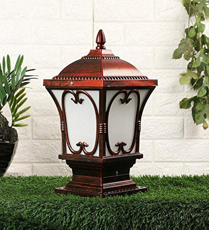 ELIANTE - Red Diecasting Outdoor Gate Light - Apple-RED - by Jainsons Lights - Without Bulb | by Jainsons Lights
