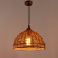 ELIANTE Gold Metal Hanging Light by Jainsons Lights - without Bulb - Basket-Wooden | by Jainsons Lights