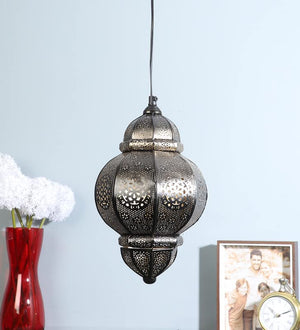 ELIANTE Black Metal Hanging Light by Jainsons Lights - Without Bulb - GADA-Small-HL-BK | by Jainsons Lights