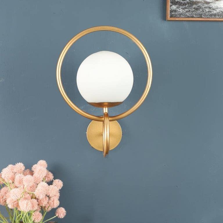 ELIANTE Bright Medulla Antique Gold Iron Wall Lights -JSRS-132-1W - Without Bulb | by Jainsons Lights