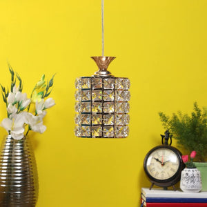 ELIANTE Gold Metal Hanging Light by Jainsons Lights - Without Bulb - e-106-1lp | by Jainsons Lights