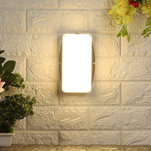 ELIANTE - Grey Metal Outdoor Wall Light - 224-12W-WW - by Jainsons Lights - Inbuit LED | by Jainsons Lights