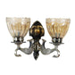 Eliante Excedded Wall Light – Antique Brass, Aluminium (JS-1212-2W)