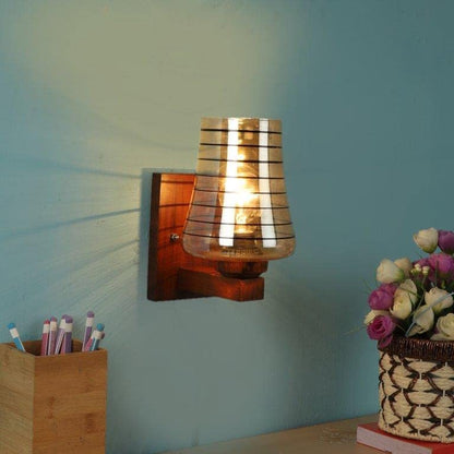 ELIANTE Feeble Brown Iron Wall Lights by Jainsons Lights - Jkt-104-1W - Without Bulb | by Jainsons Lights