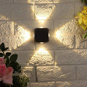 ELIANTE - GreyMetal Outdoor Wall Light - 42445-WW-GY-4WAY - by Jainsons Lights - Inbuit LED | by Jainsons Lights