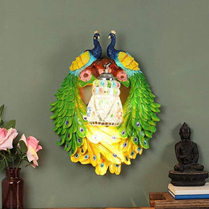 ELIANTE - Multi Fiber Wall Light - Peacock-DOUBE - by Jainsons Lights - Without Bulb | by Jainsons Lights