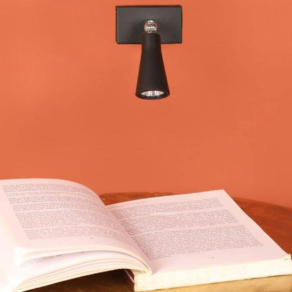 ELIANTE Raven Metal Spot Light Black for Living Room, Bedroom, Dining Room, Kitchen | by Jainsons Lights