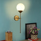 ELIANTE Gleeful Wood Wall Lights Gold for Living Room, Bedroom, Dining Room, Kitchen | by Jainsons Lights