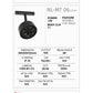 NL-MT 06 Movable Spot 12W 90×90mm