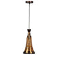 Cobre Brown Iron Hanging Lights - E27 holder - without Bulb - JS-5373-1LP