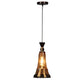 Cobre Brown Iron Hanging Lights - E27 holder - without Bulb - JS-5373-1LP