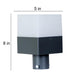 ELIANTE Grey Iron Gate Light - B22 holder - 555-GL- without Bulb