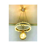 Eliante And LED Ring Pendant Light – Acrylic, Metal
