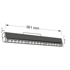 581988 Narrow Movable Blade 18W For Philips Webber Magnetic Track