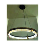 Eliante Mm LED Ring Pendant Light – Clear Acrylic, Metal