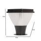 ELIANTE Black Acrylic Outdoor Gate Light - 5955 -12WATT