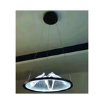 Eliante Sculpted LED Ring Pendant Light – Acrylic, Metal