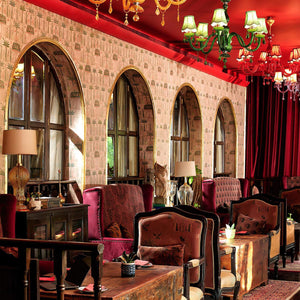 Royal Vintage Glass & Crystal Chandelier for Luxury Interior Projects