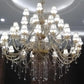 Majestic Ballroom Crystal Chandelier – Multi-Tier Gold Luxury Lighting