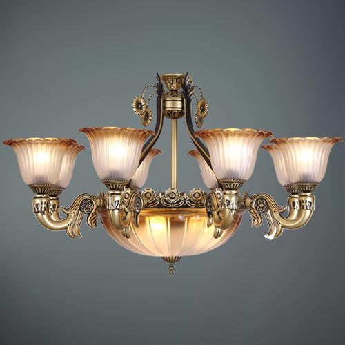 JSPHILO-6-093-8+3xE27 Classic Chandeliers