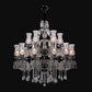 JSPHILO-6-134-12+6xE-14 Crystal Chandeliers