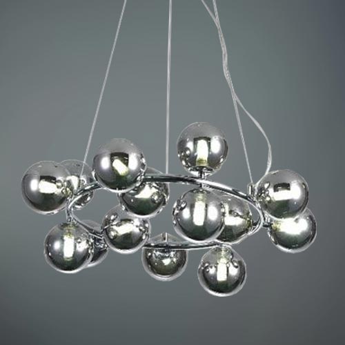 JSPHILO-Chrome 6-199-15xG9 Luxury Chandelier