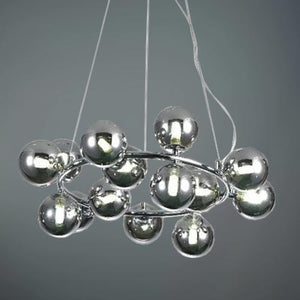 JSPHILO-Chrome 6-199-15xG9 Luxury Chandelier