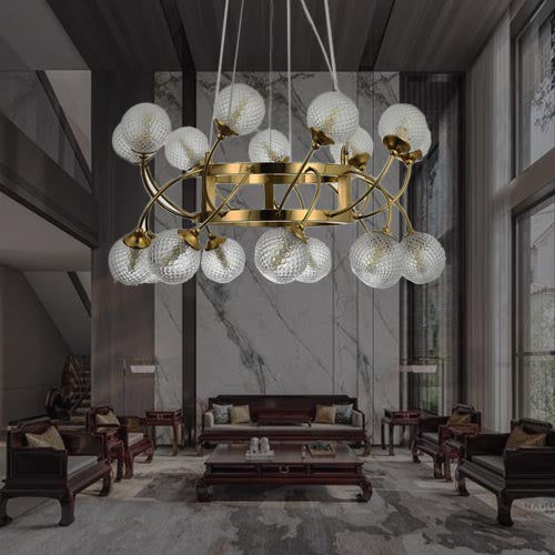 JSPHILO 6-218-18xG9 Impressions Luxury Chandelier