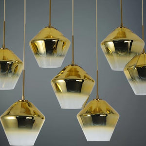 JSPHILO 6-229-7xE27 Impressions Rectangular Chandeliers