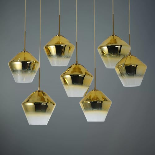 JSPHILO 6-229-7xE27 Impressions Rectangular Chandeliers