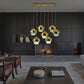 JSPHILO 6-229-7xE27 Impressions Rectangular Chandeliers