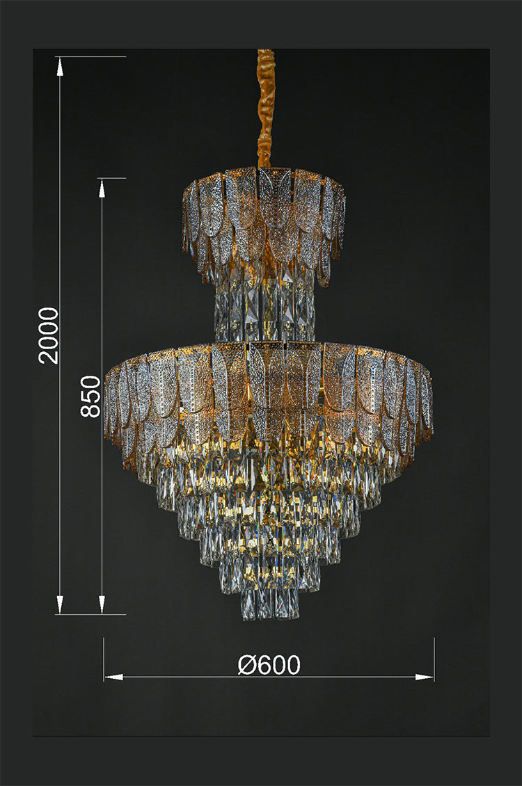 JSPHILO 6-249-20xE14 Shine `Luxury Chandelier