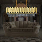 JSPHILO 6-254-12xE14 Shine Rectangular Chandeliers