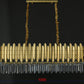 JSPHILO 6-254-12xE14 Shine Rectangular Chandeliers