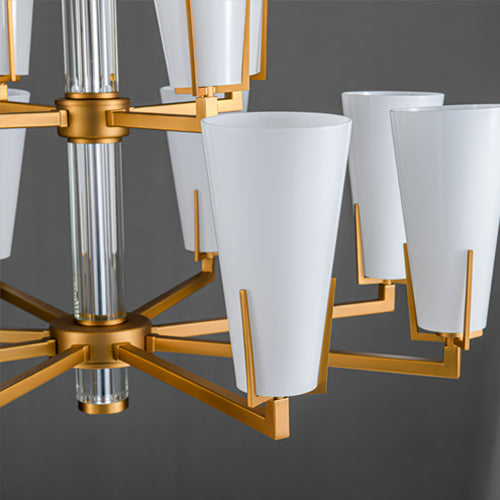 JSPHILO 6-256-8+4xE14 Impressions Modern Chandeliers