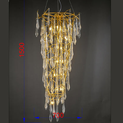 JSPHILO 6-264-18xG9 Shine Luxury Chandelier