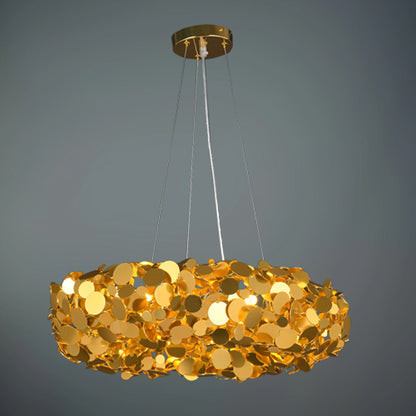 JSPHILO-6-265-6xG9 - Gold Metal Modern Chandelier