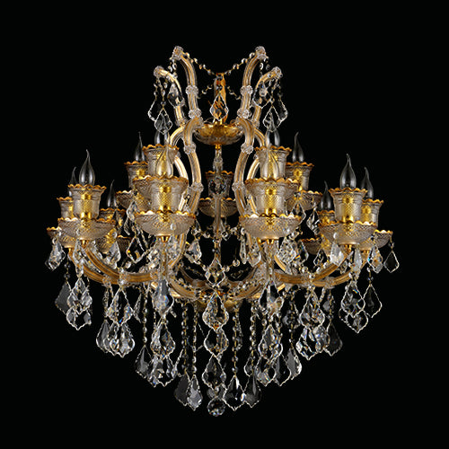 JSPHILO 6-275-10+5xE14 Shine Candle Arm Chandeliers
