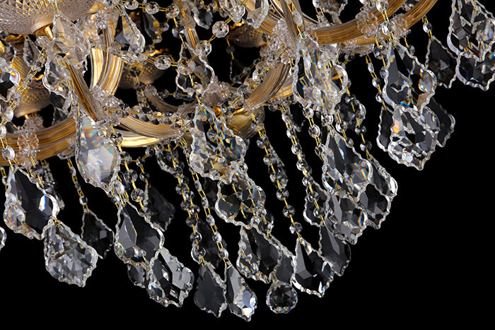 JSPHILO 6-275-10+5xE14 Shine Candle Arm Chandeliers