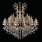 JSPHILO 6-276-16+8+4xE14 Shine Candle Arm Chandeliers