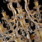 JSPHILO 6-276-16+8+4xE14 Shine Candle Arm Chandeliers