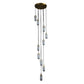 JSPHILO 6-291-10xG9 Impressions Double Height Chandeleir