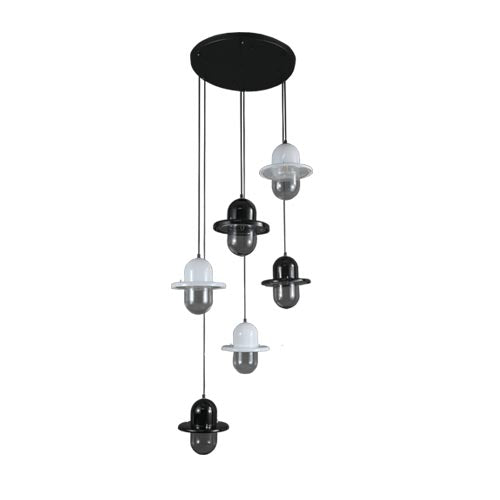 JSPHILO 6-292-6xE27 Impressions Cluster Hanging