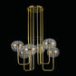 JSPHILO 6-295-12xG9 Shine Luxury Chandelier