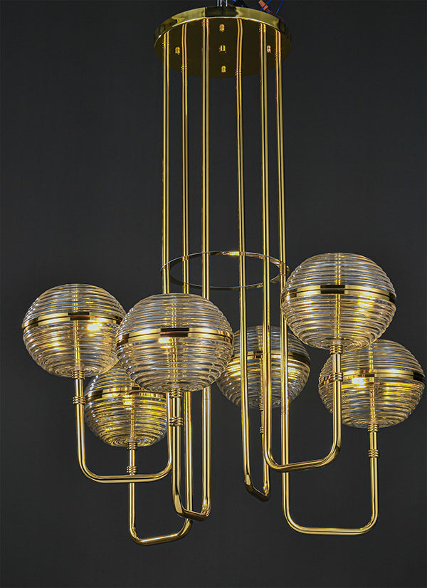 JSPHILO 6-295-12xG9 Shine Luxury Chandelier