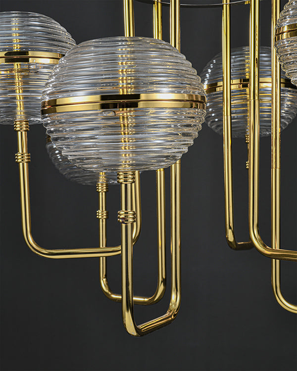 JSPHILO 6-295-12xG9 Shine Luxury Chandelier