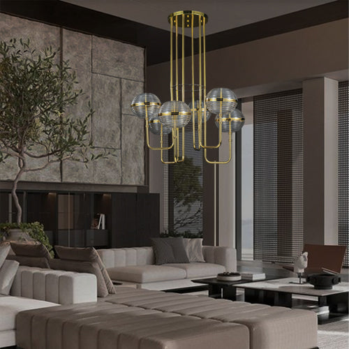 JSPHILO 6-295-12xG9 Shine Luxury Chandelier